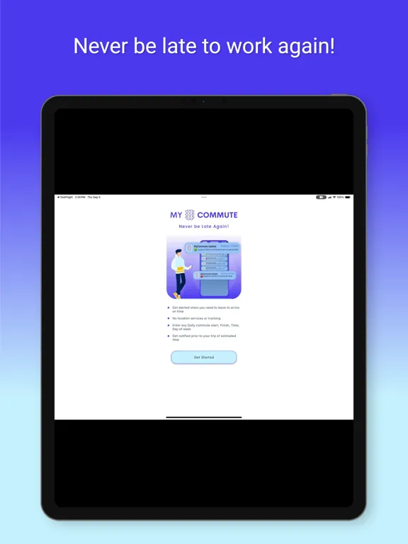 Captures d'écran de MyCommute Traffic Alert iPad 