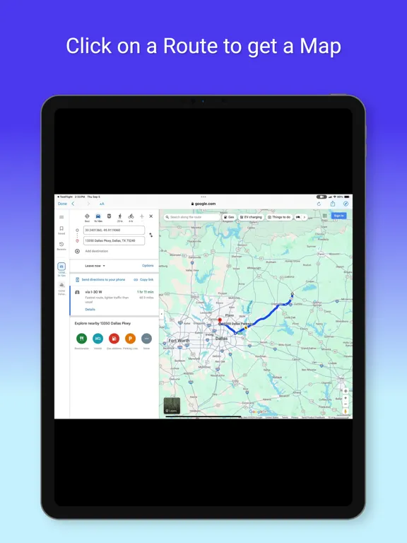 Captures d'écran de MyCommute Traffic Alert iPad 