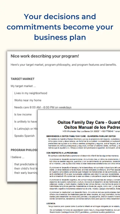 Zrzuty ekranu Nurture - Child Care Business