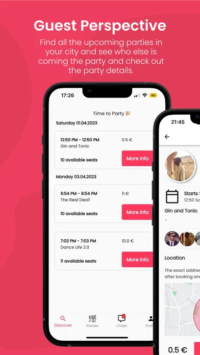 Partify: Redefining Nightlife स्क्रीनशॉट