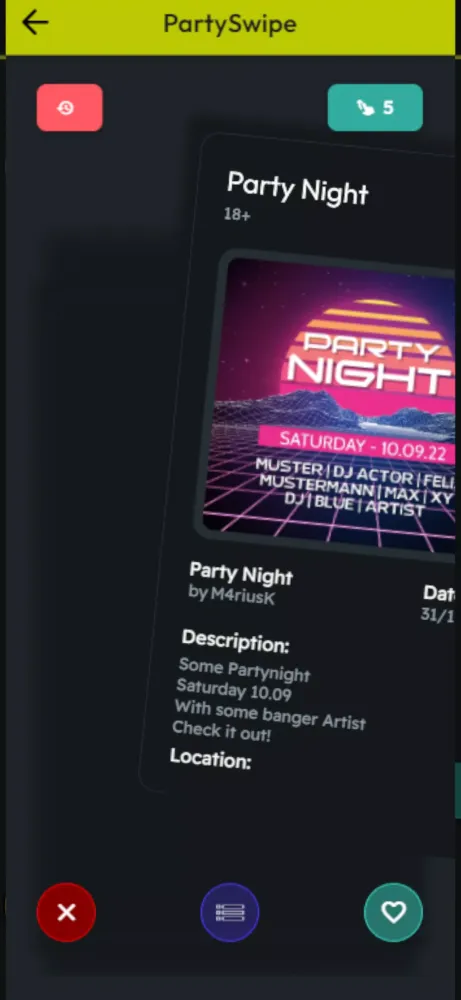 PartyUp! Ekran Görüntüleri