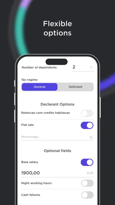 PayMaster - calcular salário Screenshots