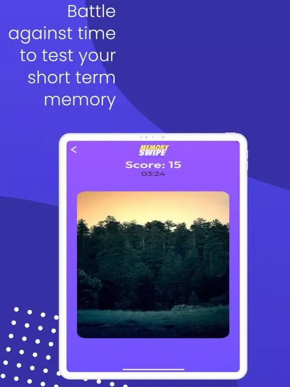 MemorySwipe: Test Your Memory iPad  スクリーンショット