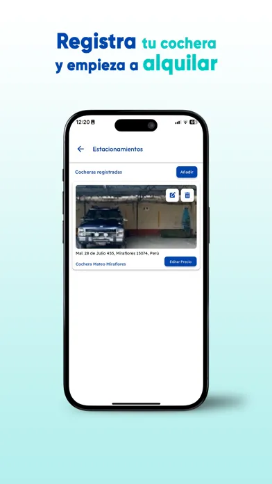 Zrzuty ekranu Quadra: Estaciona al instante