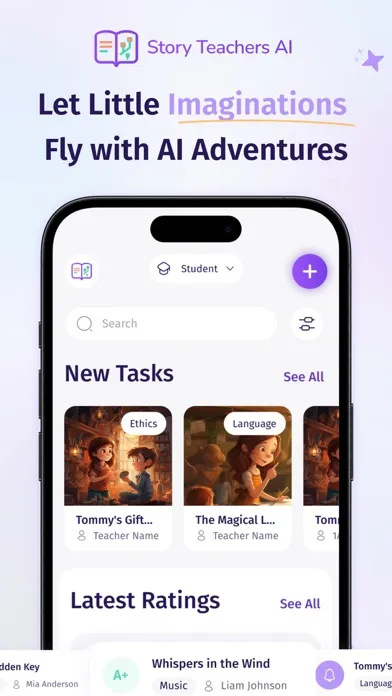 Ảnh chụp màn hình của Story Spire Teachers
