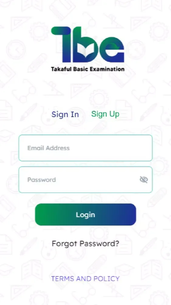 Takaful Basic Examination スクリーンショット