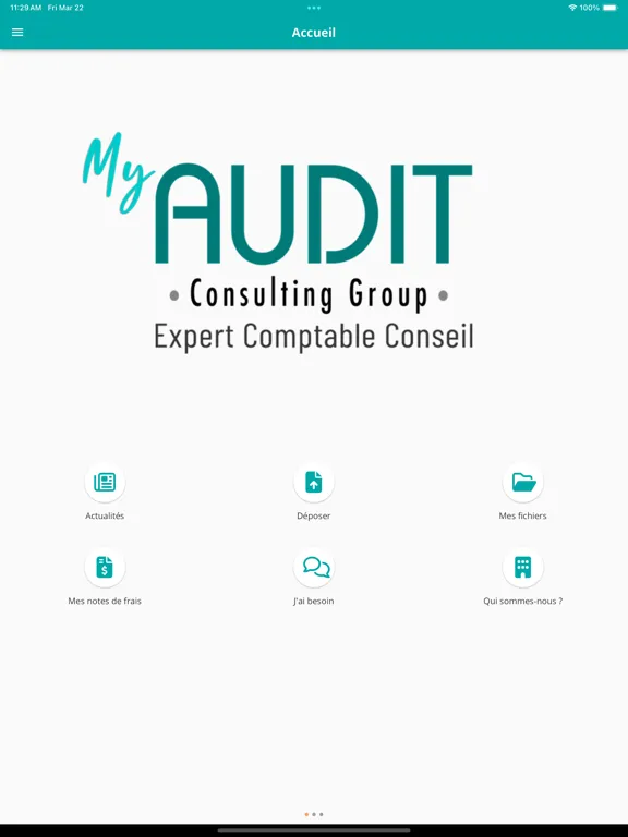Audit Consulting Group iPad  स्क्रीनशॉट