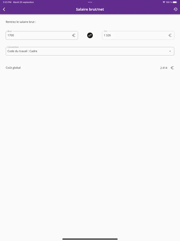 Screenshot di AMC CONSEILS Expert-comptable iPad 