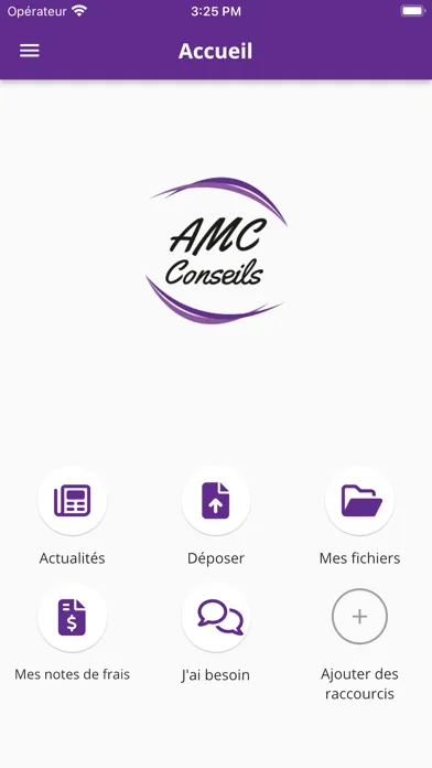 Screenshot di AMC CONSEILS Expert-comptable