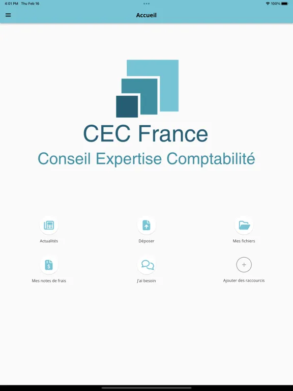 Captures d'écran de CEC France iPad 