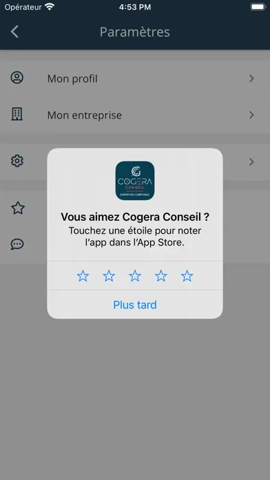ภาพหน้าจอของ Cogera Conseil