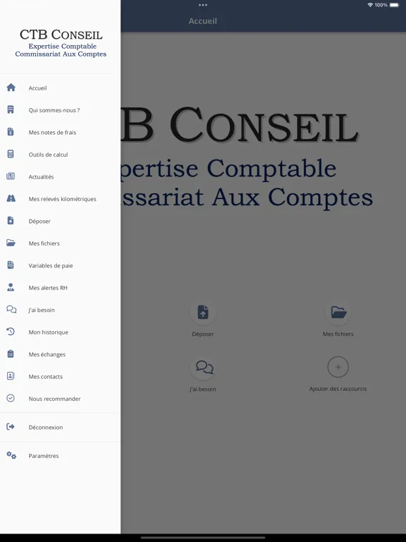 Скриншоты CTB CONSEIL iPad 