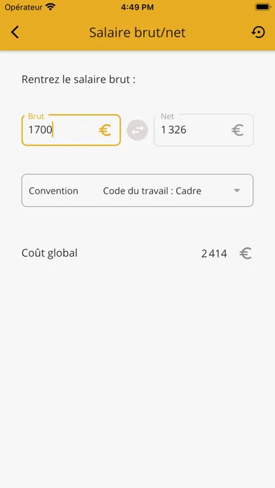 Captures d'écran de EFAC