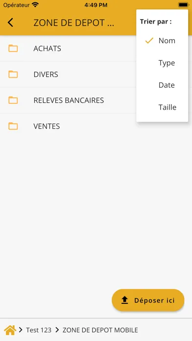 Captures d'écran de EFAC