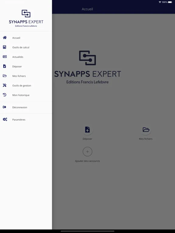 Capturas de pantalla de SYNAPPS Expert - Cabinet iPad 