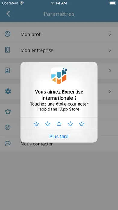 Expertise Internationale Screenshots