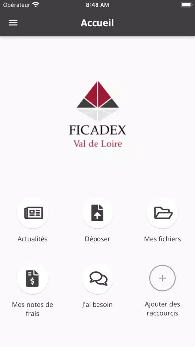 Capturas de tela do Ficadex Val de Loire