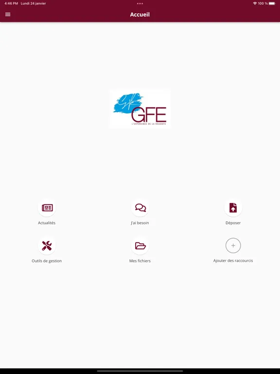 تصاویر Gestion Financière Ext. iPad 