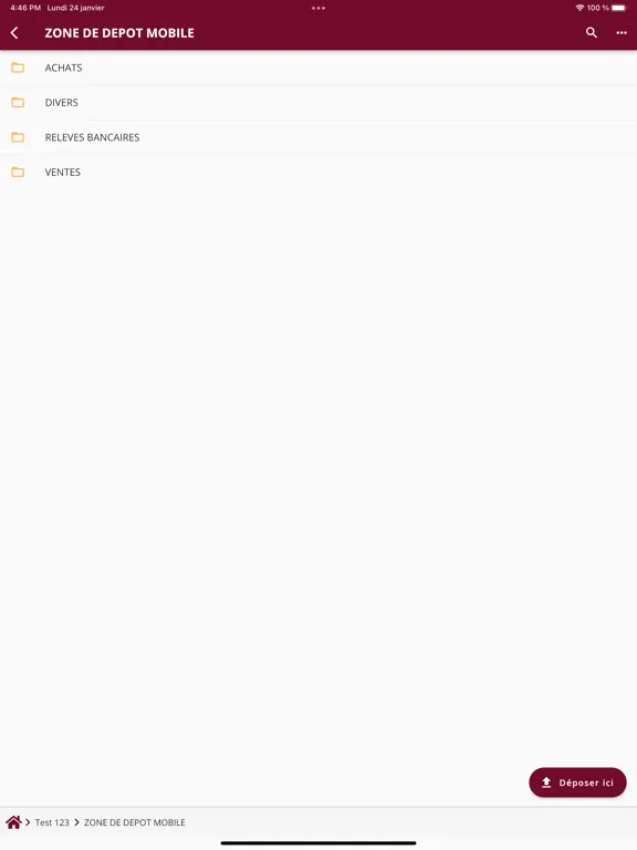 تصاویر Gestion Financière Ext. iPad 