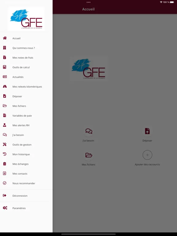 تصاویر Gestion Financière Ext. iPad 