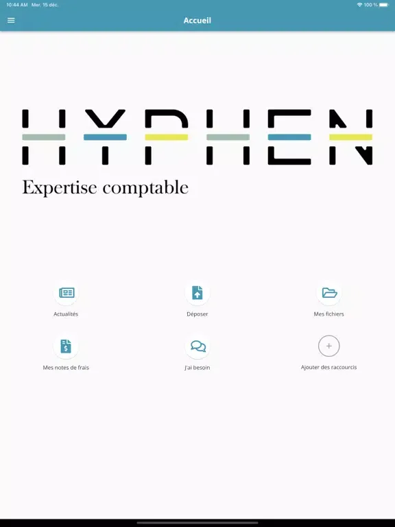 Скриншоты HYPHEN EXPERTISE COMPTABLE iPad 