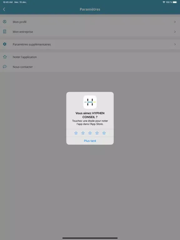 Скриншоты HYPHEN EXPERTISE COMPTABLE iPad 
