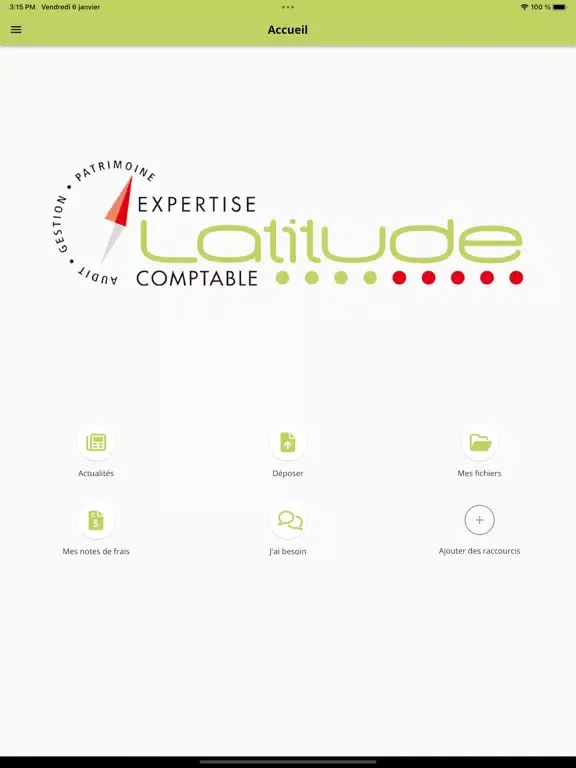 Capturas de pantalla de Latitude Expertise Comptable iPad 