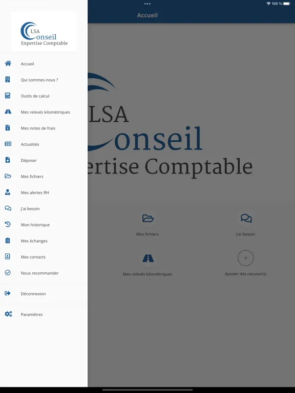 Zrzuty ekranu LSA CONSEIL iPad 