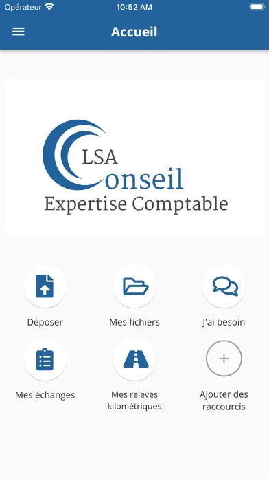 Zrzuty ekranu LSA CONSEIL