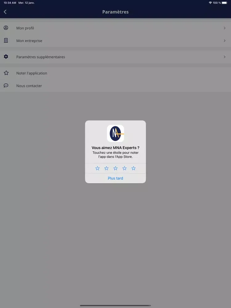 MNA Experts iPad  स्क्रीनशॉट