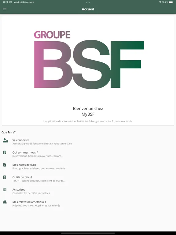 MyBSF iPad  Ekran Görüntüleri
