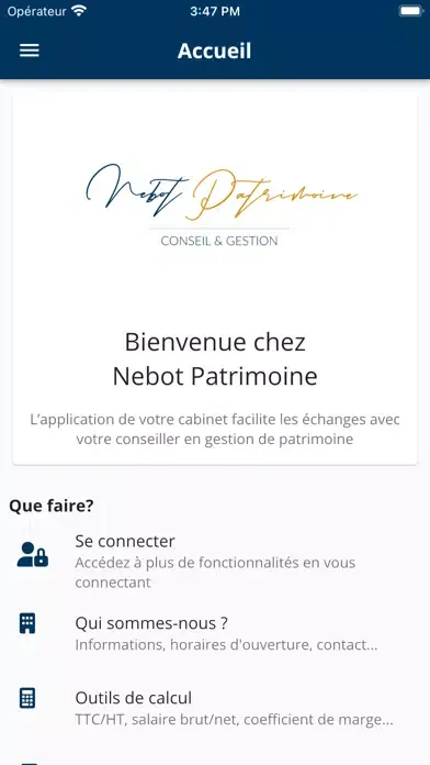 Nebot Patrimoine سکرین شاٹس