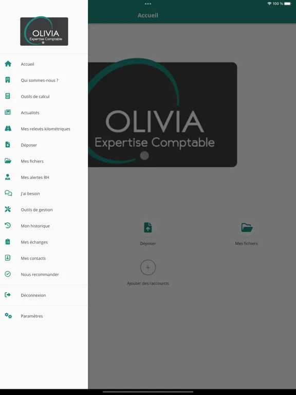 Capturas de pantalla de Olivia Expertise iPad 