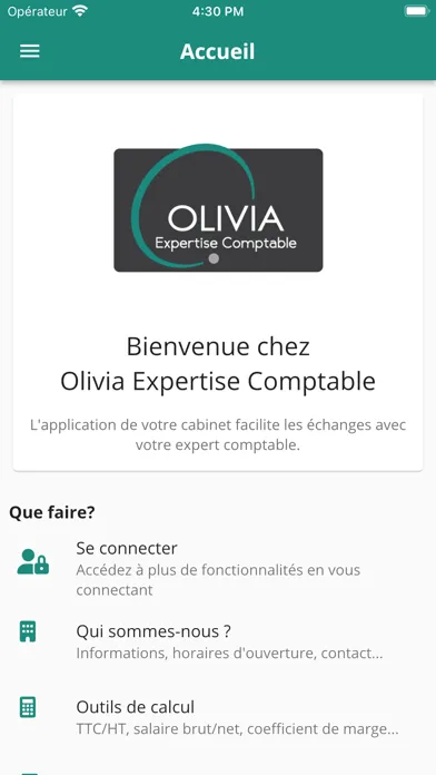 Capturas de pantalla de Olivia Expertise