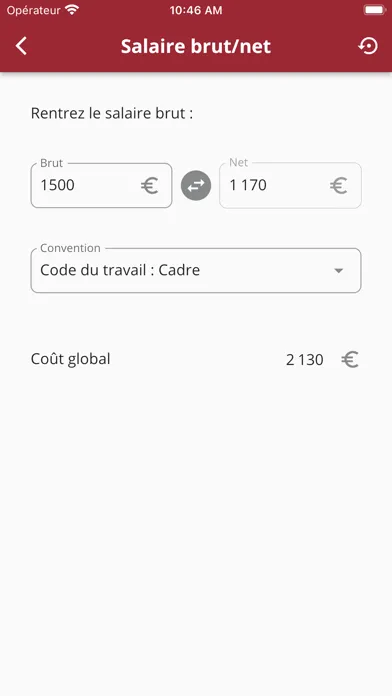 Capturas de tela do PGA – Expertise comptable