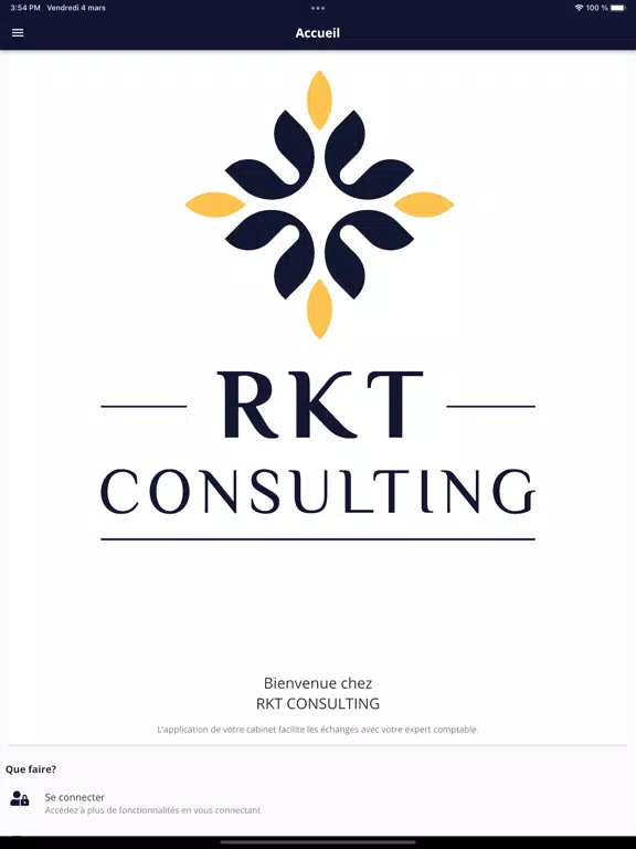 RKT CONSULTING iPad  Screenshots