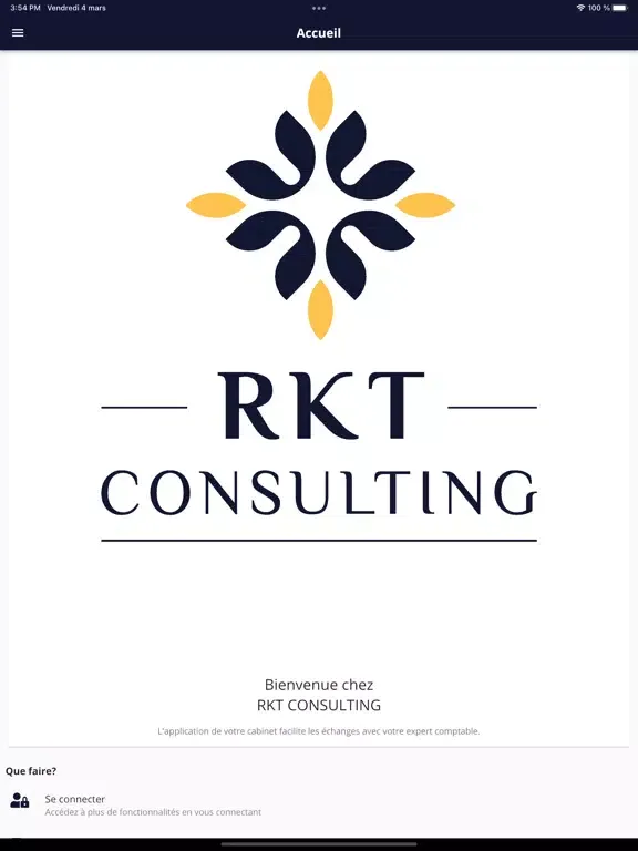 RKT CONSULTING iPad  স্ক্রিনশট