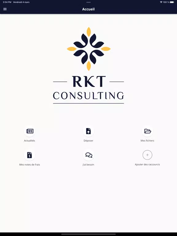 RKT CONSULTING iPad  Screenshots