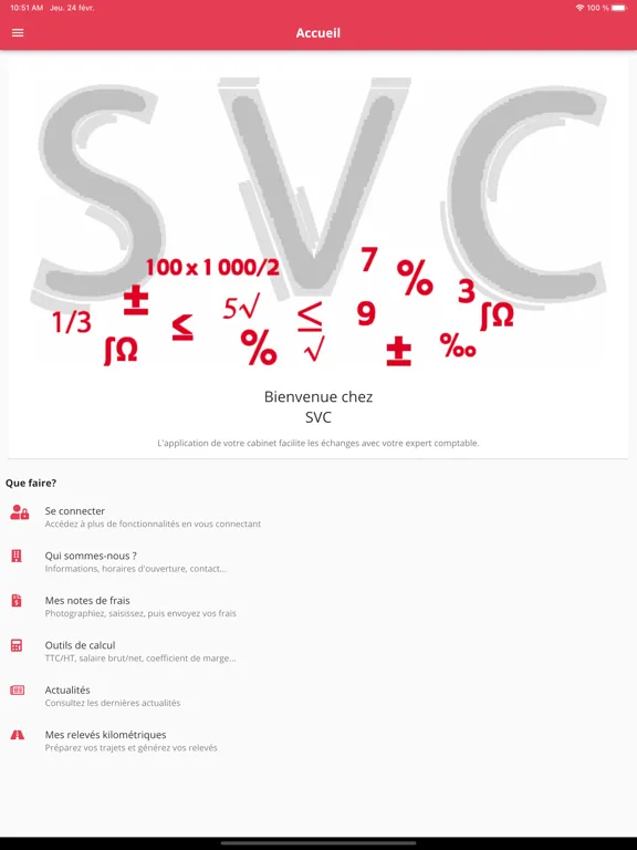 Vosgienne Comptabilité iPad 應用截圖