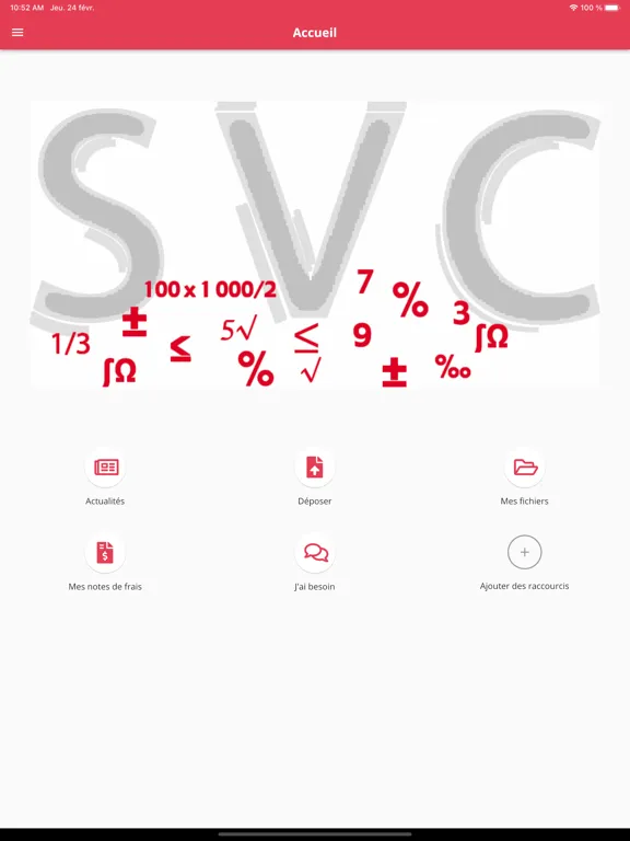 Vosgienne Comptabilité iPad 應用截圖