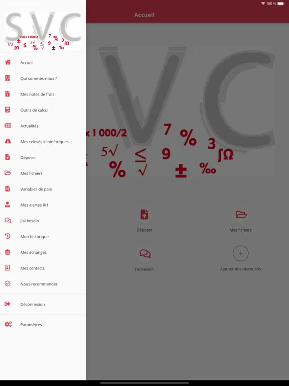 Vosgienne Comptabilité iPad 應用截圖