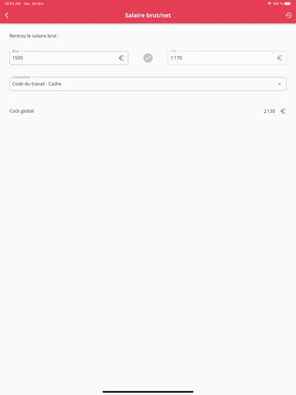 Vosgienne Comptabilité iPad 應用截圖