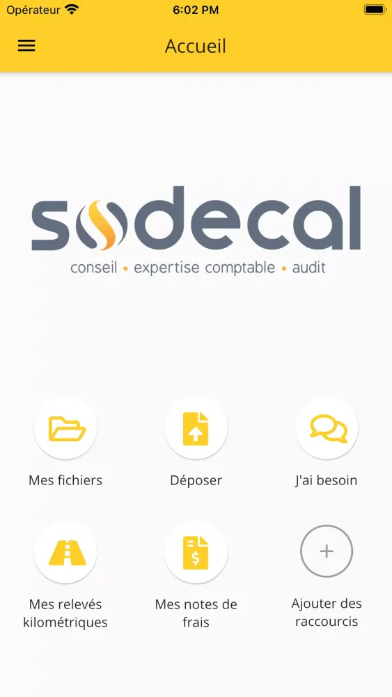 Captures d'écran de SODECAL
