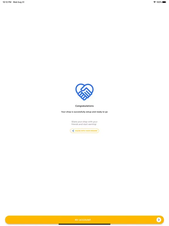 Tangkapan skrin myConnect - iPad 