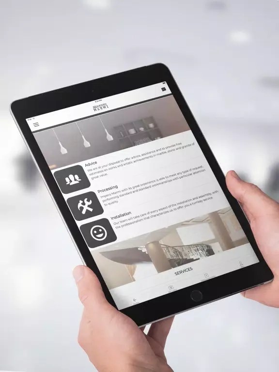 Impero Marmi iPad 應用截圖