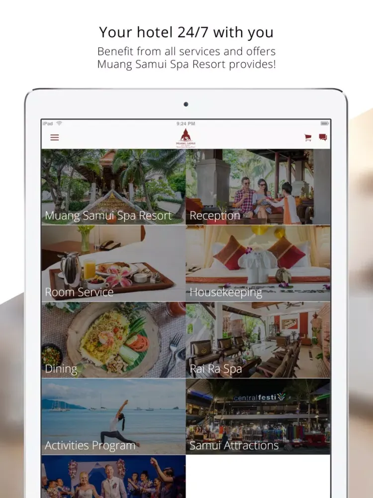 Muang Samui Spa Resort iPad  스크린샷