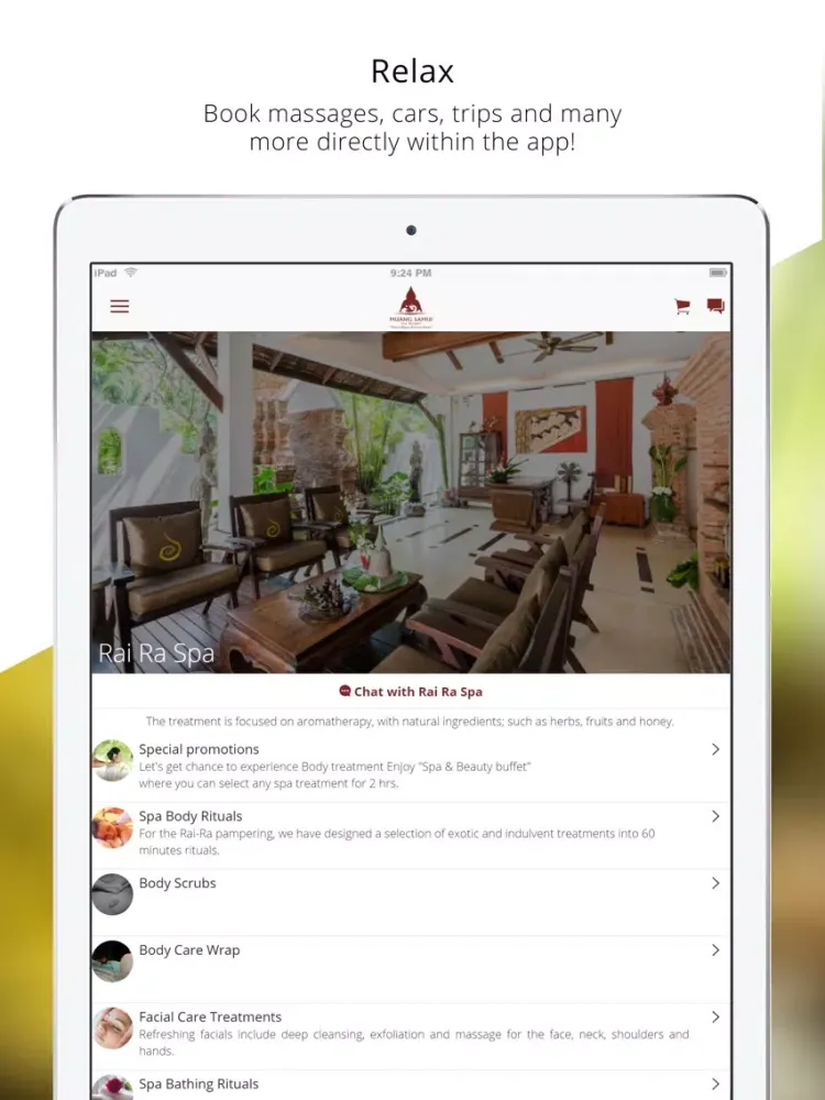 Muang Samui Spa Resort iPad  스크린샷