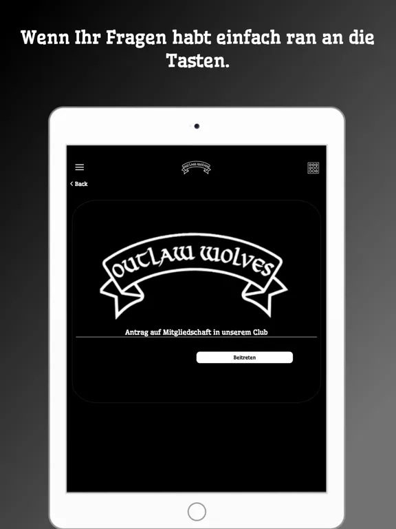 ภาพหน้าจอของ Outlaw Wolves Germania iPad 