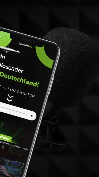 ภาพหน้าจอของ SplashFM - Dein Radiosender