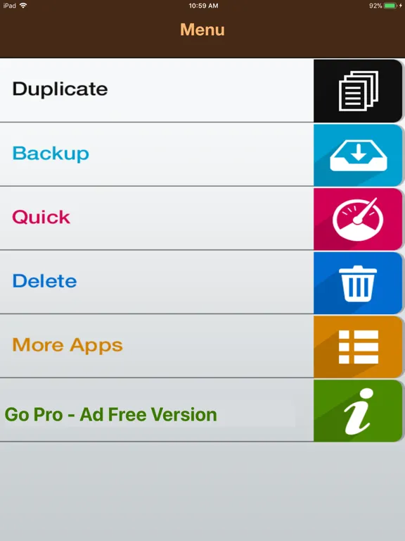 My Contacts Backup Jio4g Voice iPad 应用截图